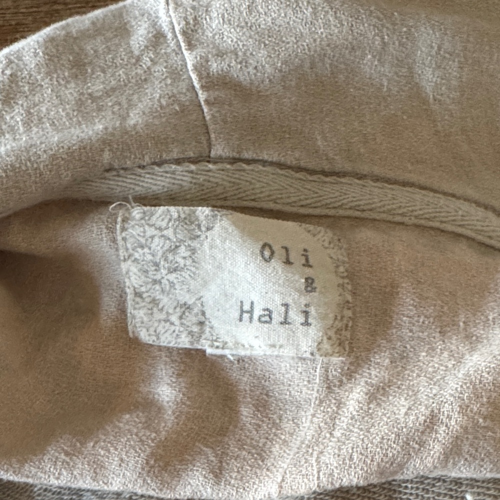Oli & Hali Tan Hooded Midi Dress - Picture 12 of 13
